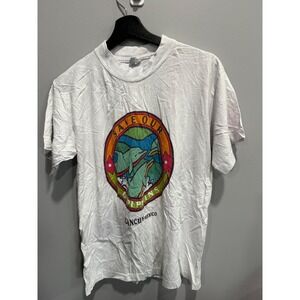 Vintage Save Our Dolphins Cancun Mexico Tourist T Shirt Graphic Tee‎ Medium